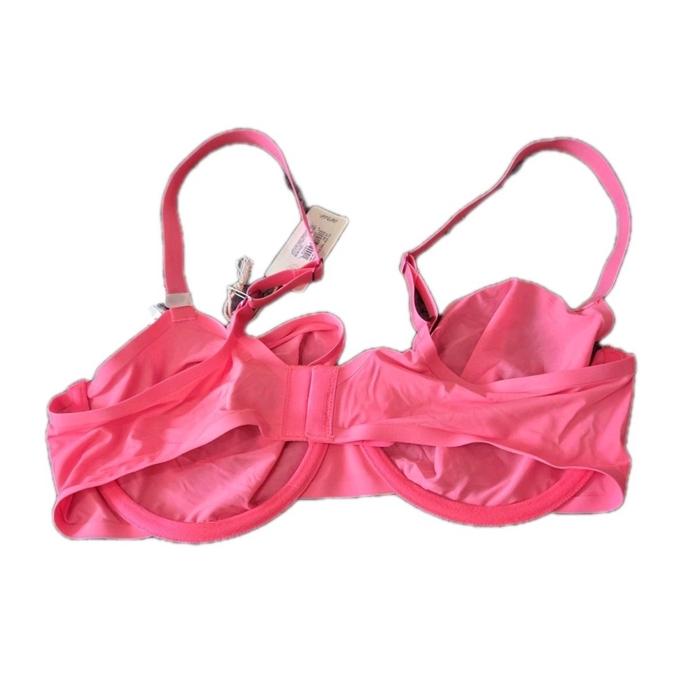 Aerie Smoothez Full Coverage Bra 36D Pink‎ Underwire Adjustable Straps NWT - Picture 3 of 10